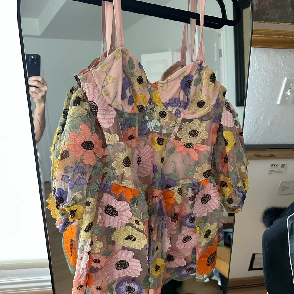 For Love And Lemons Prato Mini Dress - Picture 5 of 5